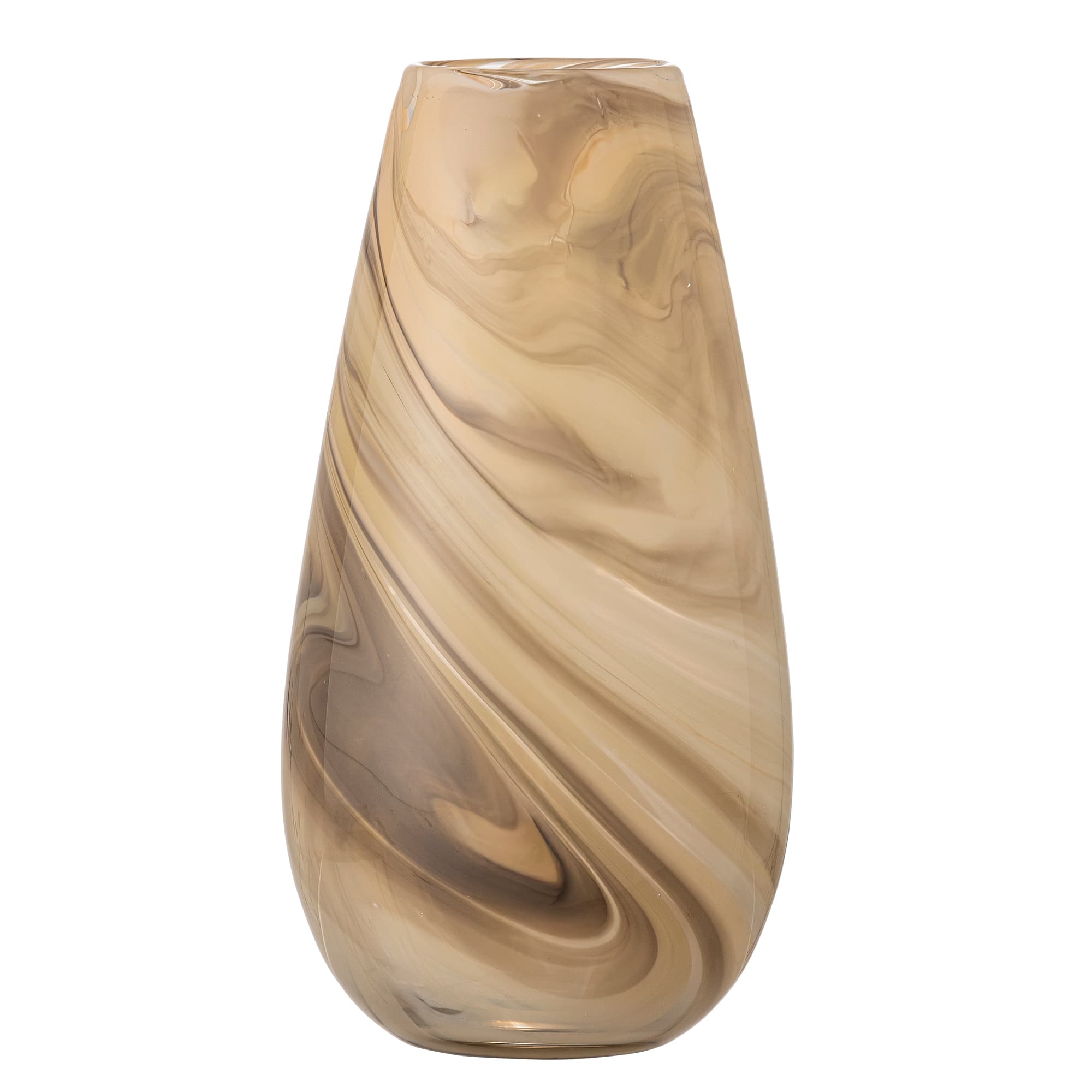 BLOOMINGVILLE Algarvas, brun, glas (D14,5xH28 cm)