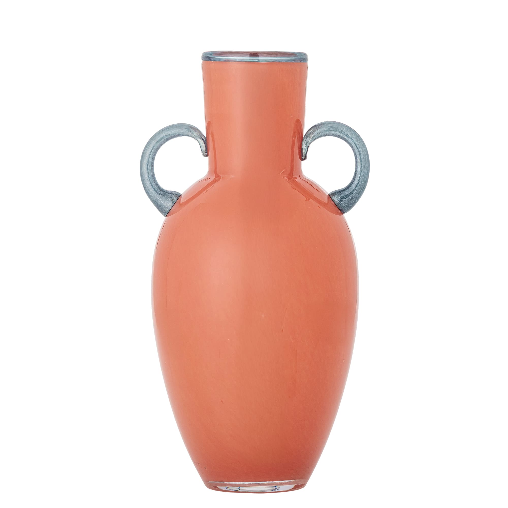 BLOOMINGVILLE Jubileumsvas, Orange, Glas (D14,5xH30 cm)