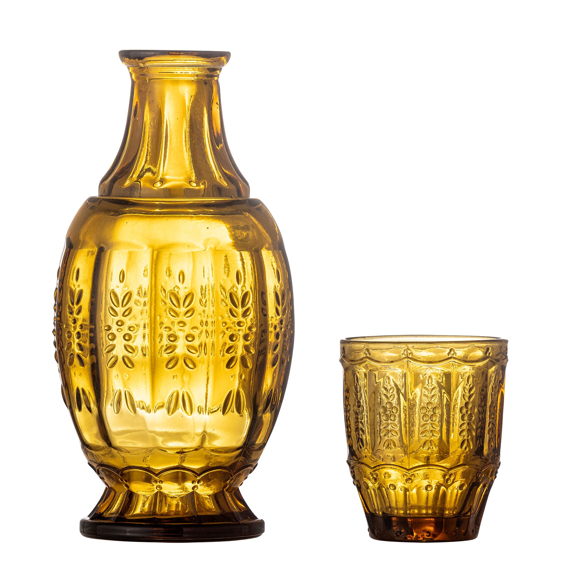 CREATIVE COLLECTION Theon Karaff & Glas, Brun, Glas