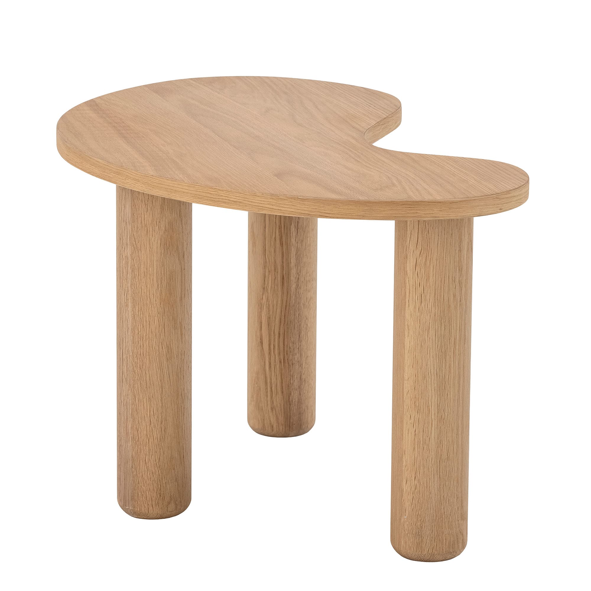 BLOOMINGVILLE Luppa soffbord - naturgummiträ (65x44)