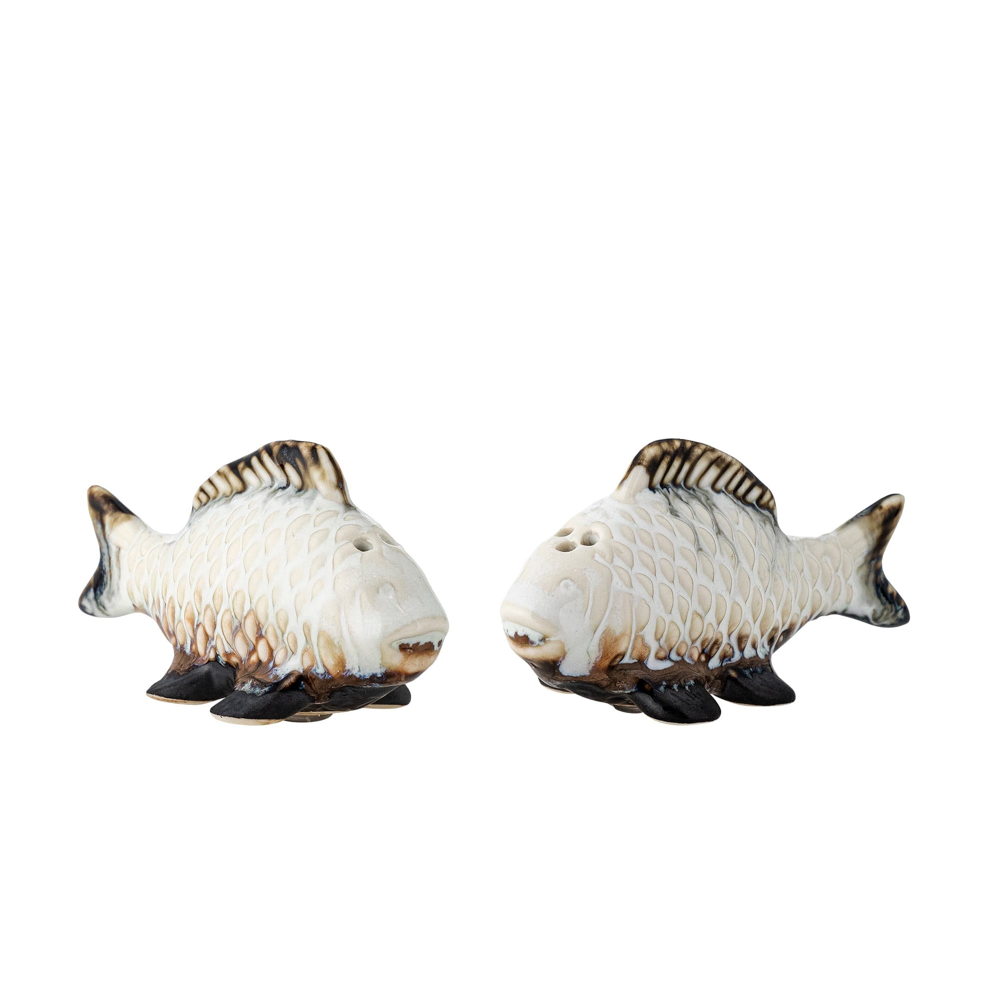 CREATIVE COLLECTION Chase salt- och pepparkorsset, vit, stengods