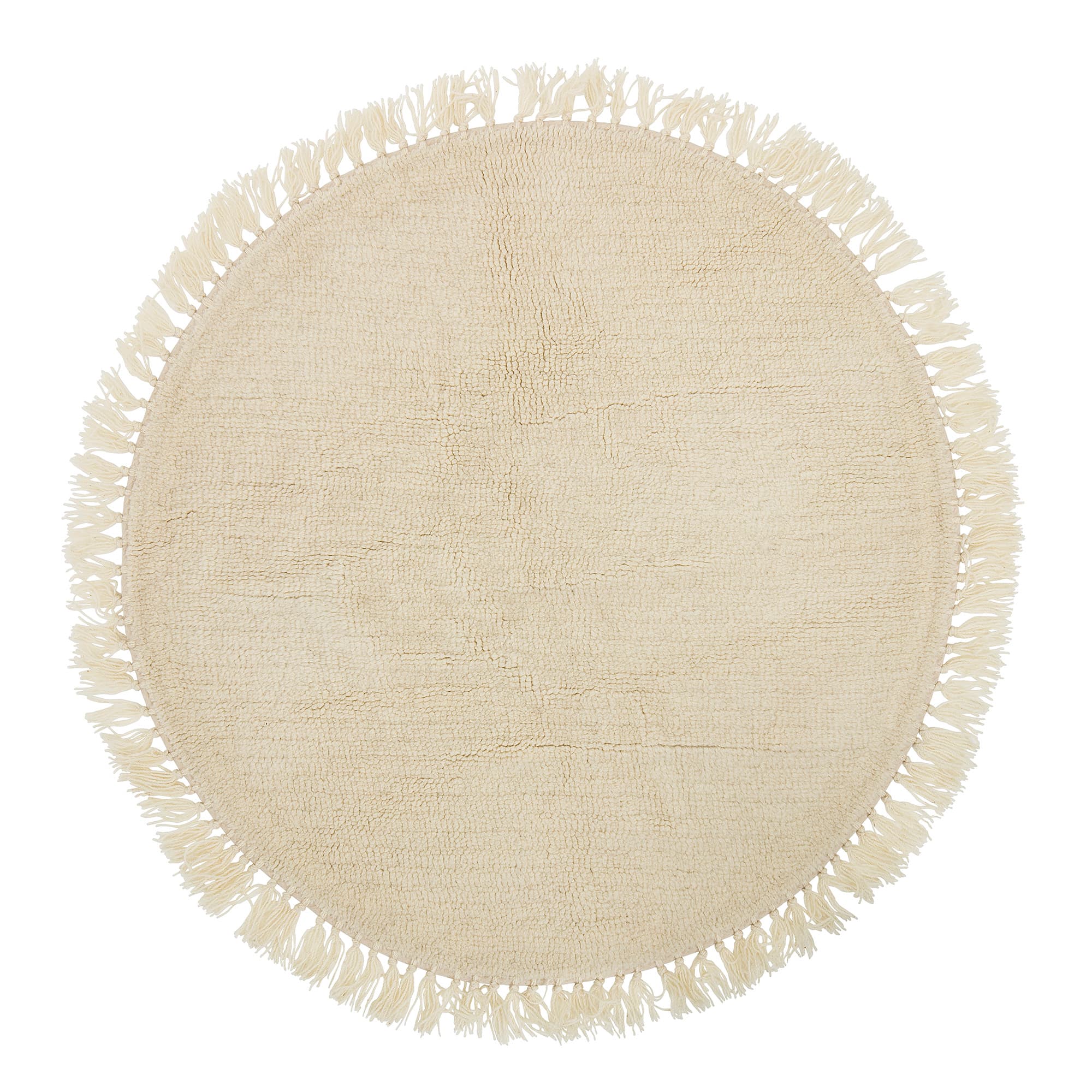 BLOOMINGVILLE Lenea Matta, Natur, Ull, D110 cm