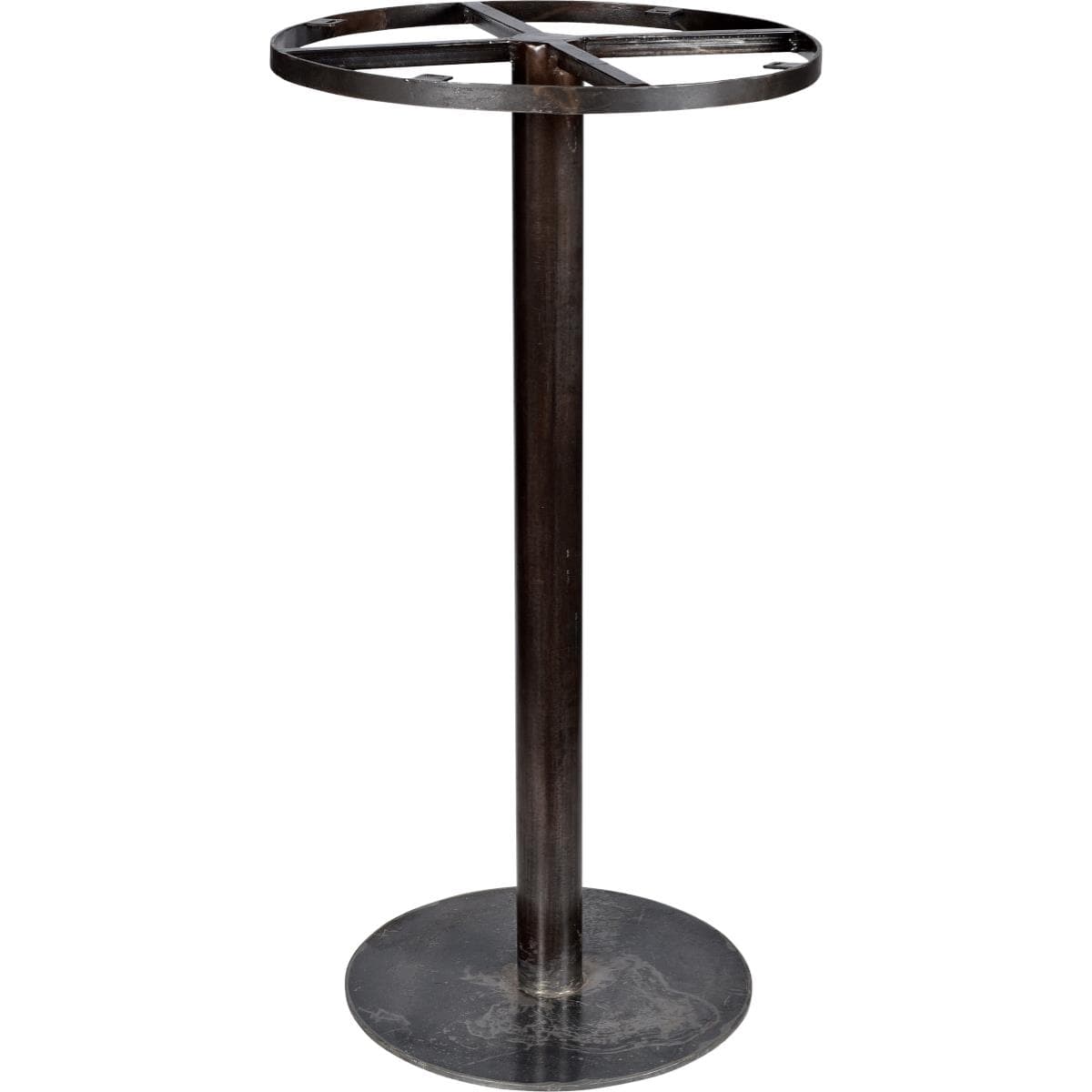 TRADEMARK LIVING hög rund bas - strykjärn med klarlack (ø 55)