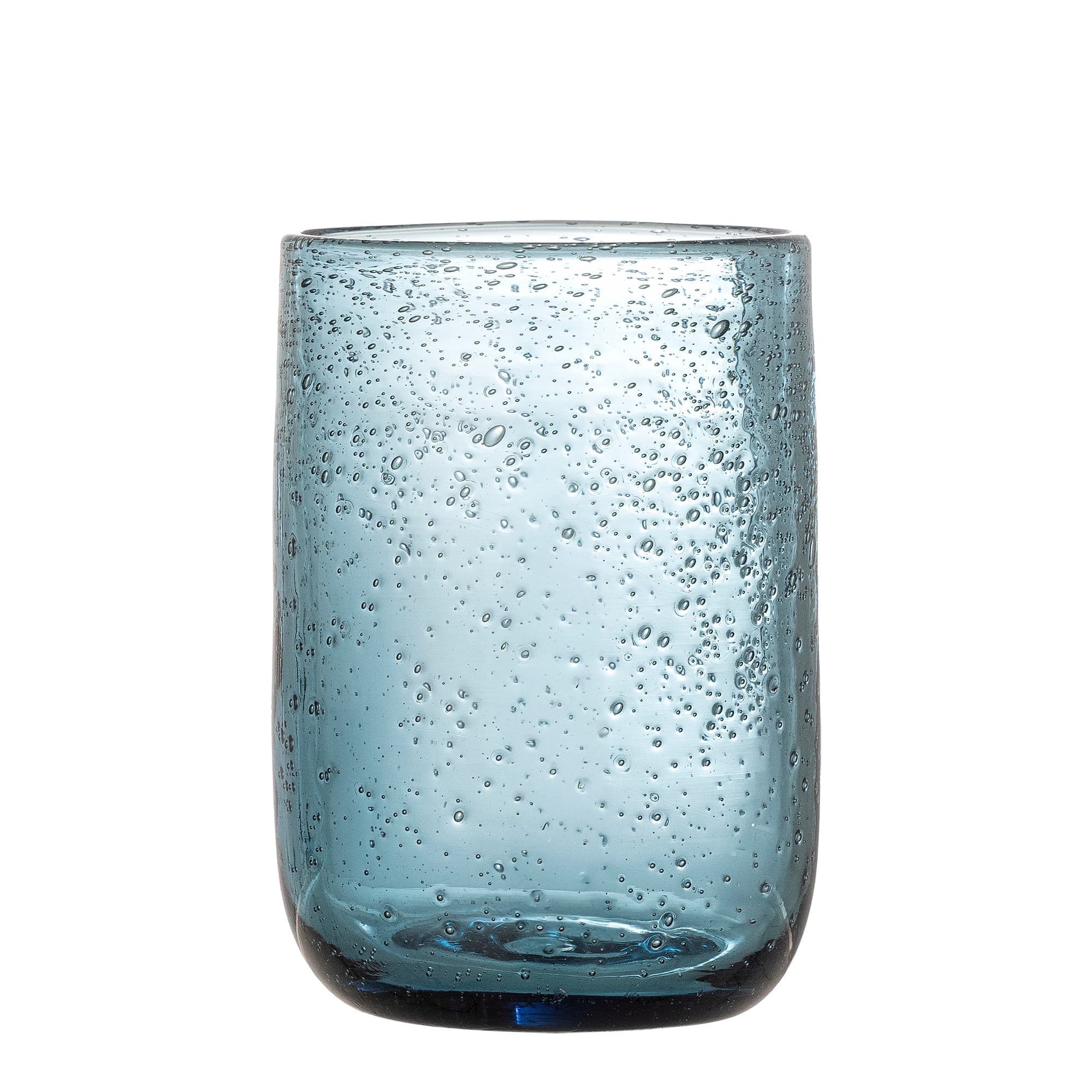 CREATIVE COLLECTION Tabby dricksglas, blått, glas (D7xH10,5 cm, set om 4)
