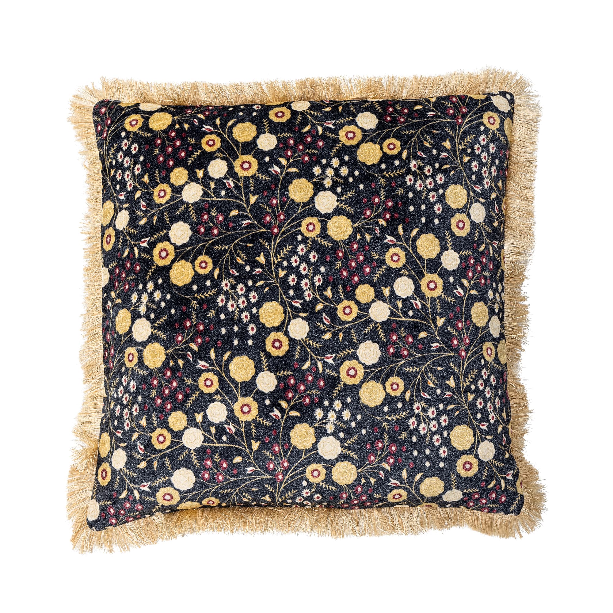 BLOOMINGVILLE Eydis Kudde, Blå, Viskos (L45xB45 cm)