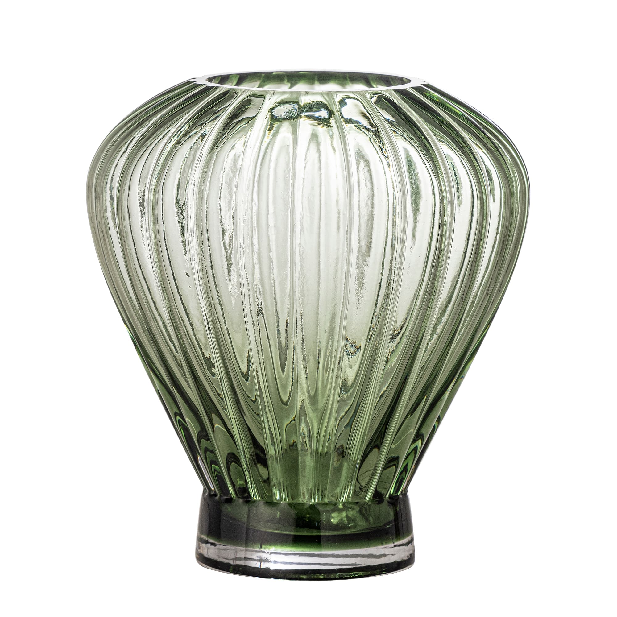 CREATIVE COLLECTION Reeve Vas, Grön, Glas