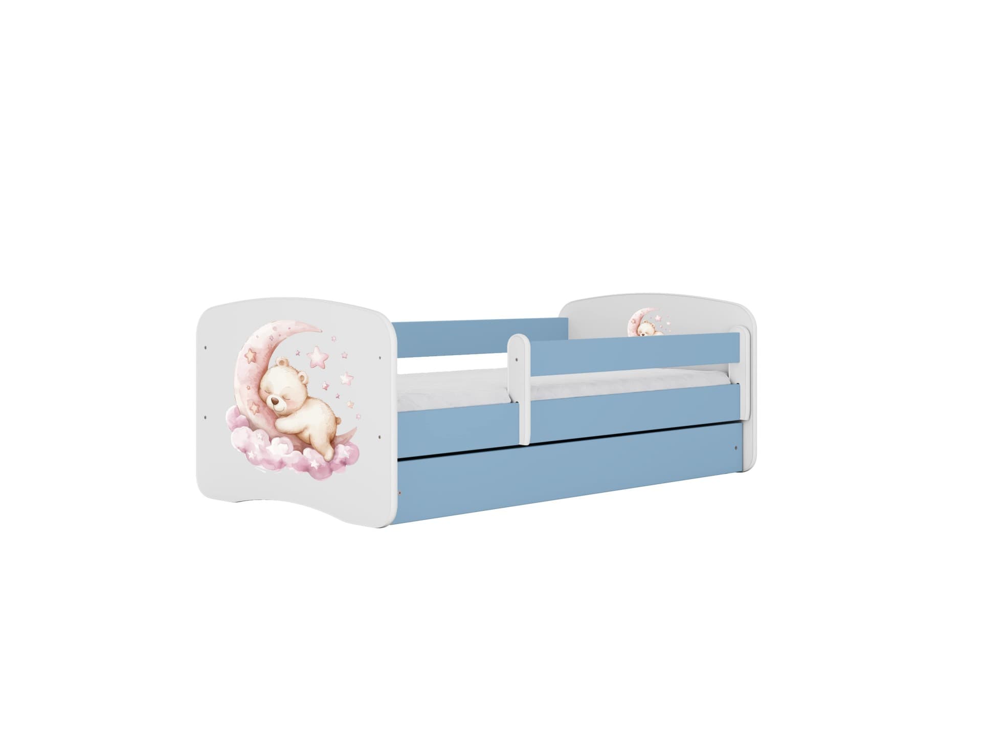KOCOT KIDS Säng babydreams blue dream utan låda med madrass 160/80