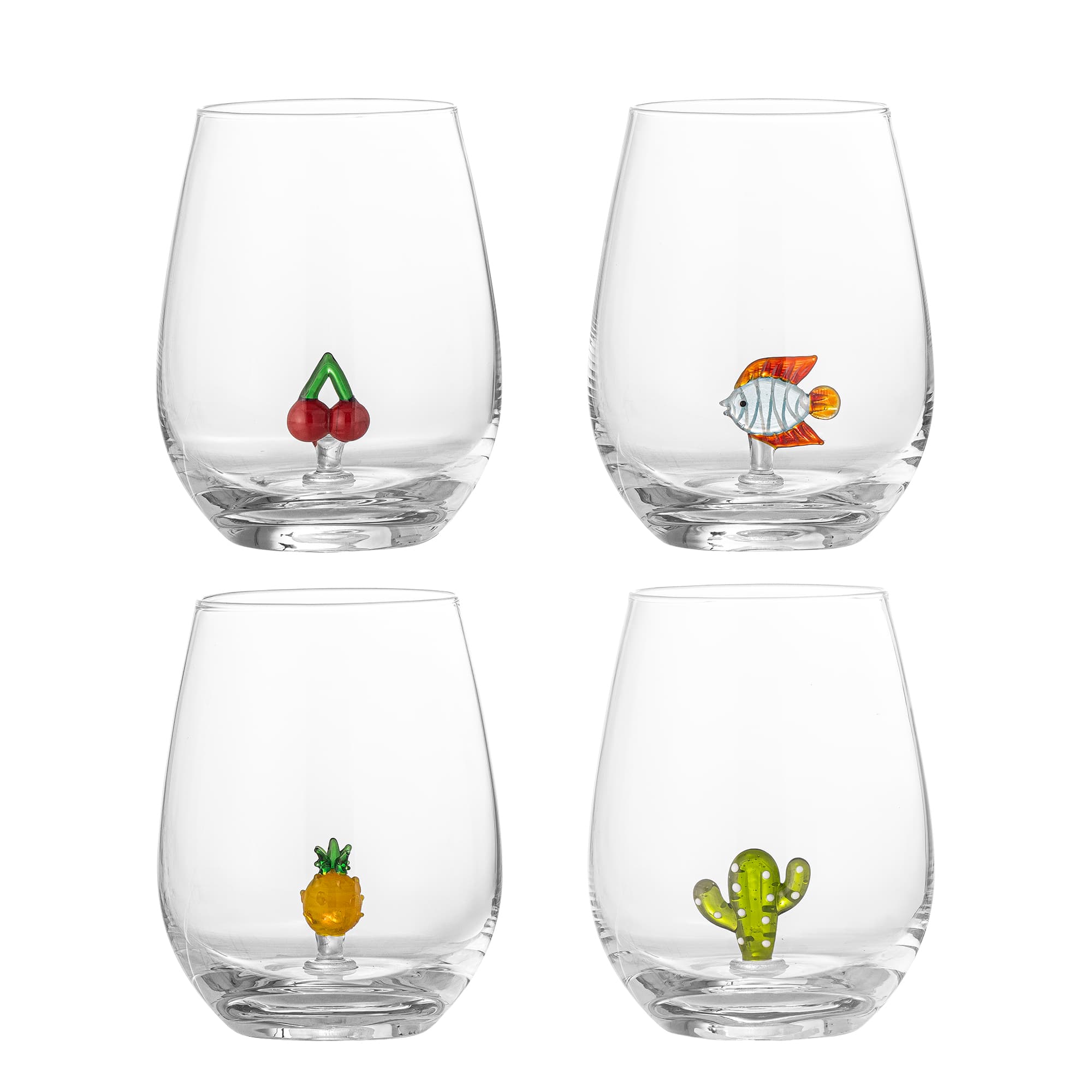 BLOOMINGVILLE Misa Dricksglas, Multipack, Klart, Glas