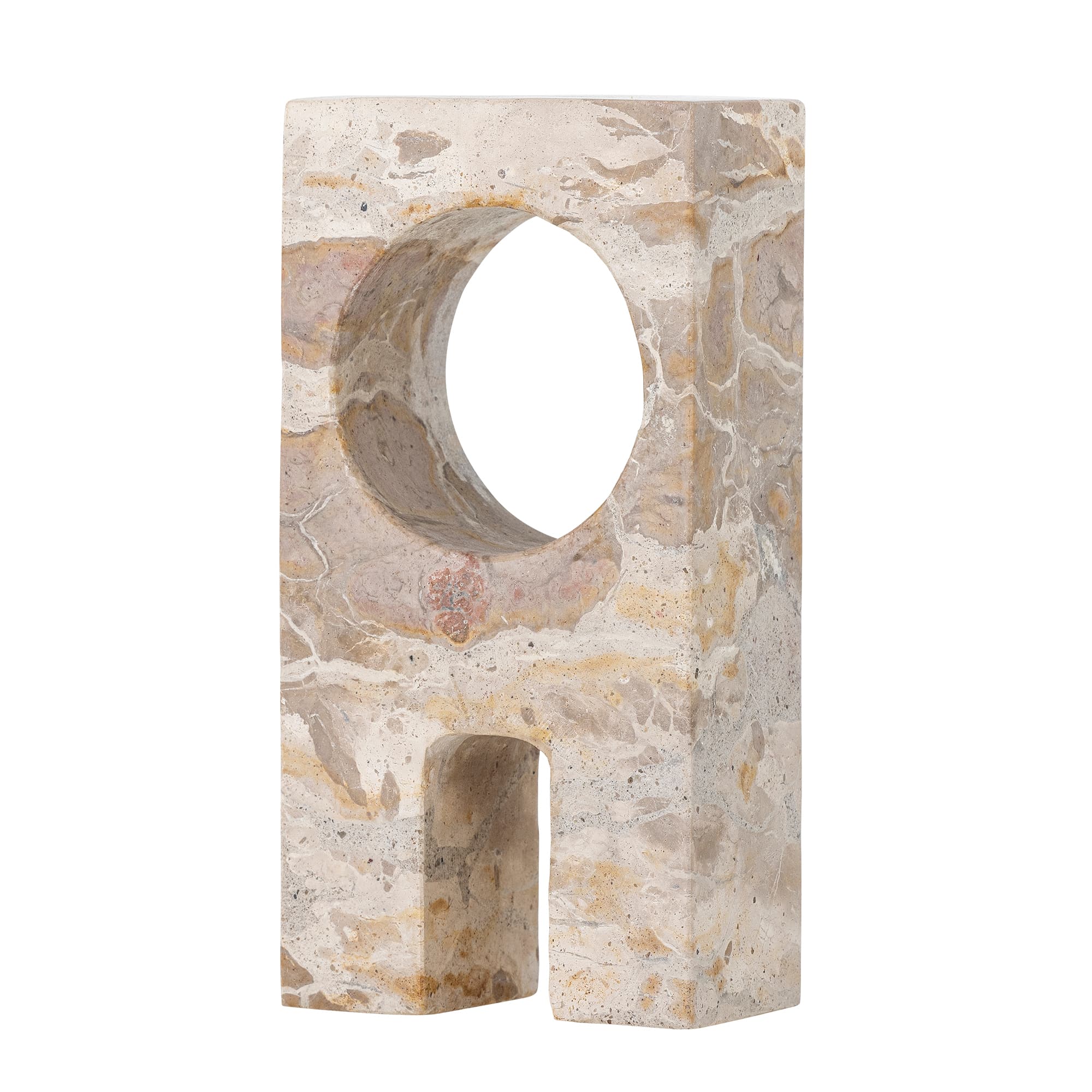 BLOOMINGVILLE Aoxi Deco, Naturfärgad, Marmor (L10xH20xB5 cm)