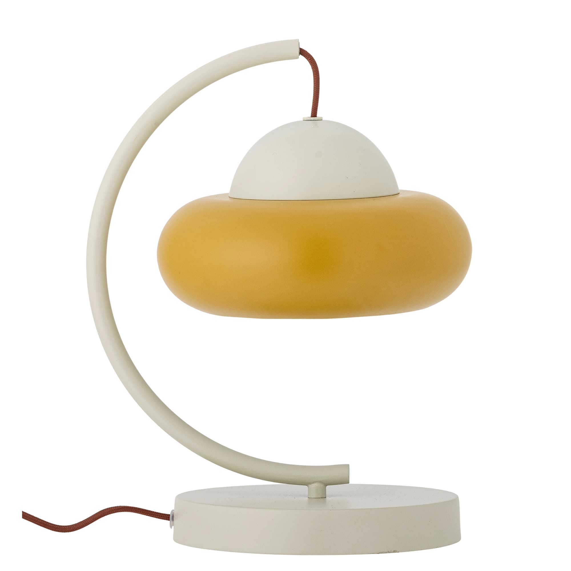 BLOOMINGVILLE Bubble Bordlampa, Naturfärgad, Metall (L27xH34,5xB27 cm)