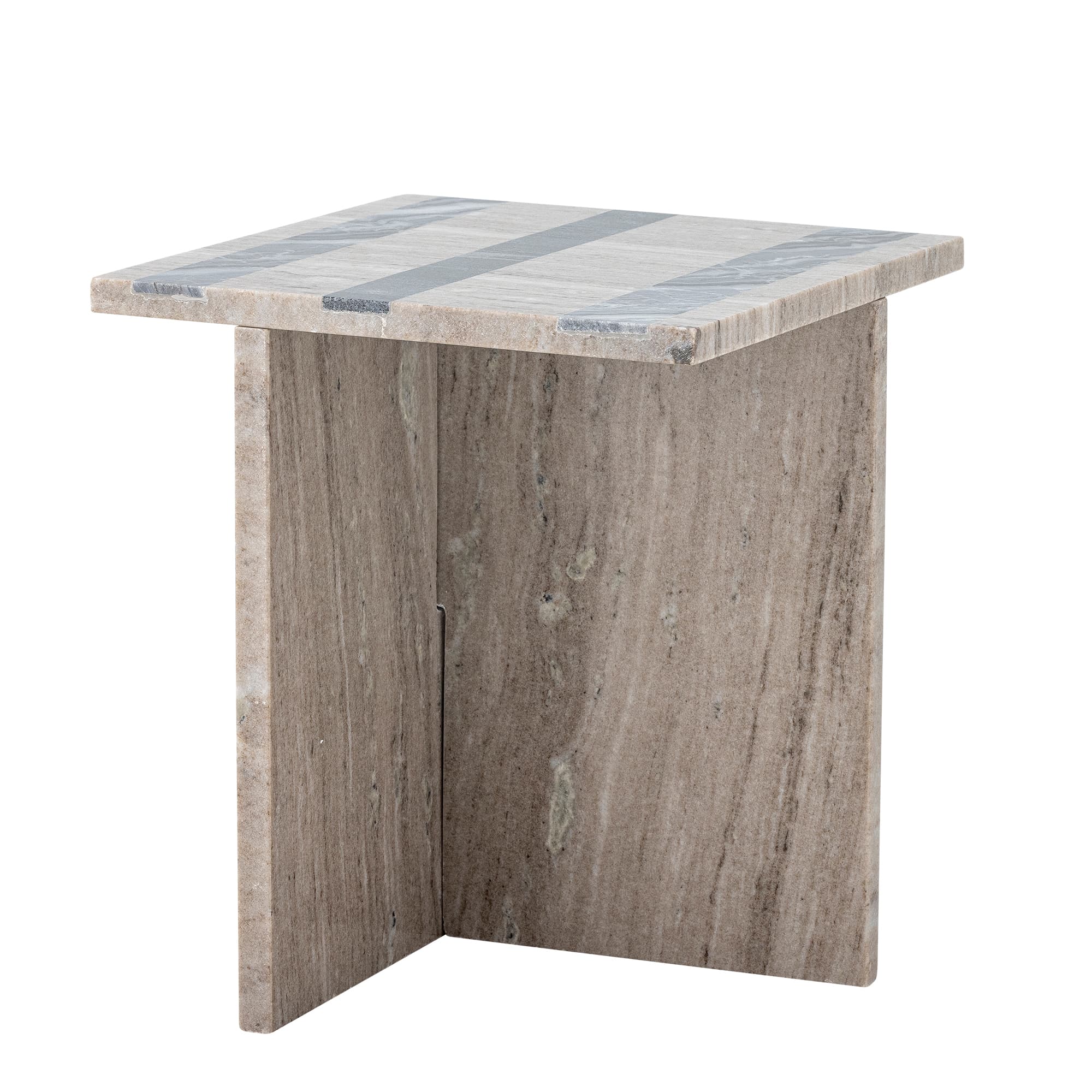 BLOOMINGVILLE Clea Sidobord, Brun, Marmor