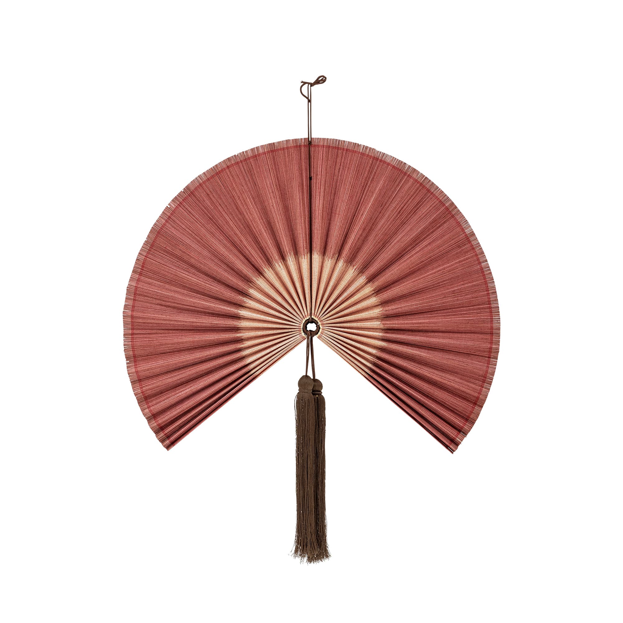 BLOOMINGVILLE Jaime Väggdekoration, Rosa, Bambu (L70xH75 cm)