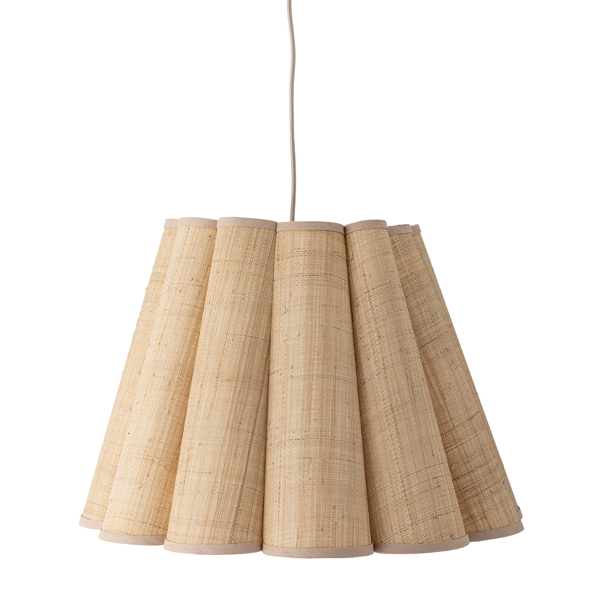 BLOOMINGVILLE Sille taklampa - naturlig raffia