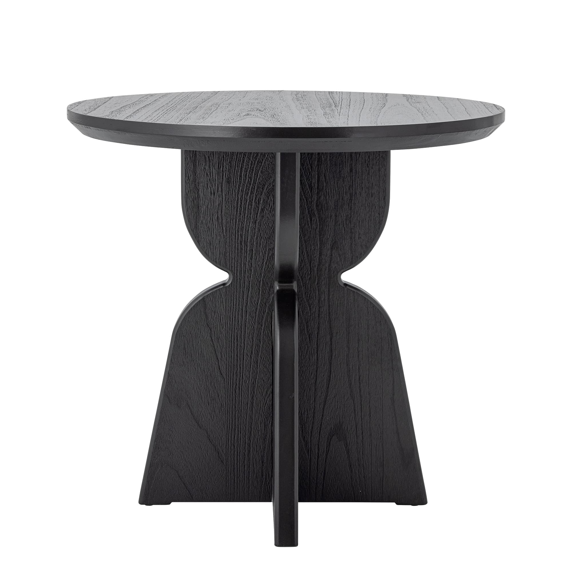 BLOOMINGVILLE Vixen matbord, svart, furu (D80xH75 cm)