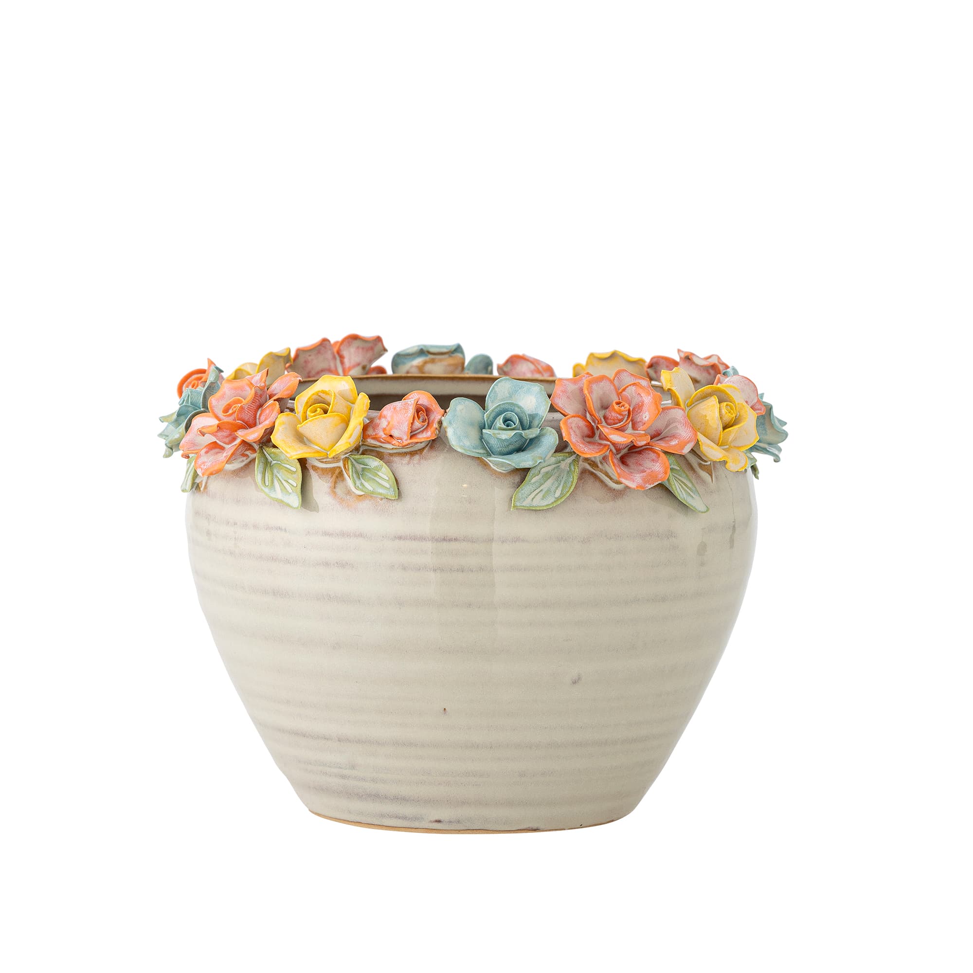 CREATIVE COLLECTION Eanna blomkruka, rosa, stengods (D19,5xH14 cm)