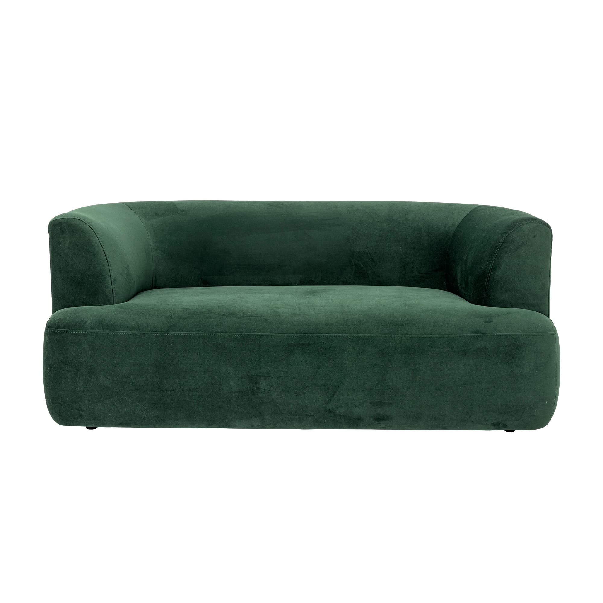 BLOOMINGVILLE Morgan soffa, grön, polyester (L165xH70xB84 cm)