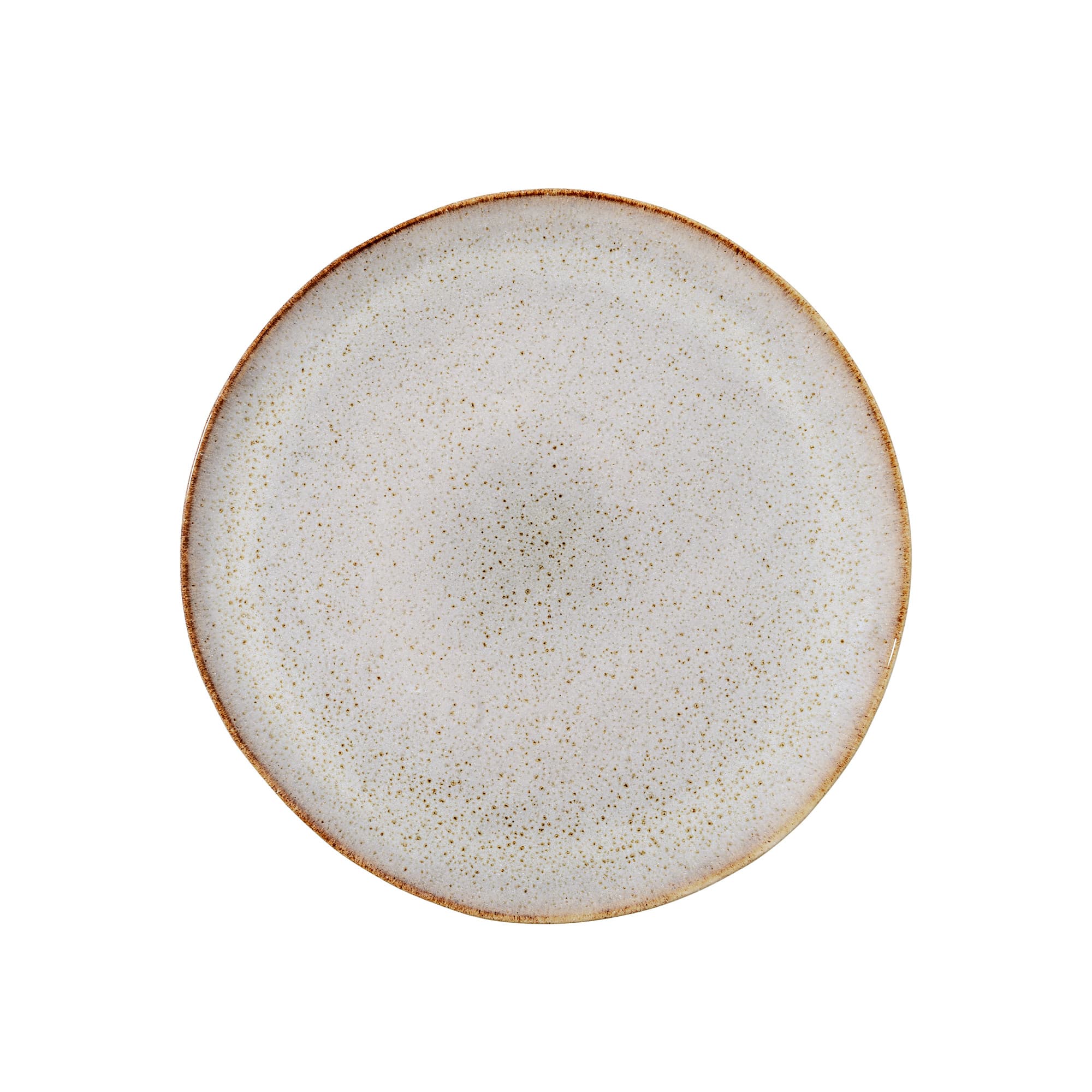 BLOOMINGVILLE Sandrine Tallrik, Natur, Stengods, D22 cm