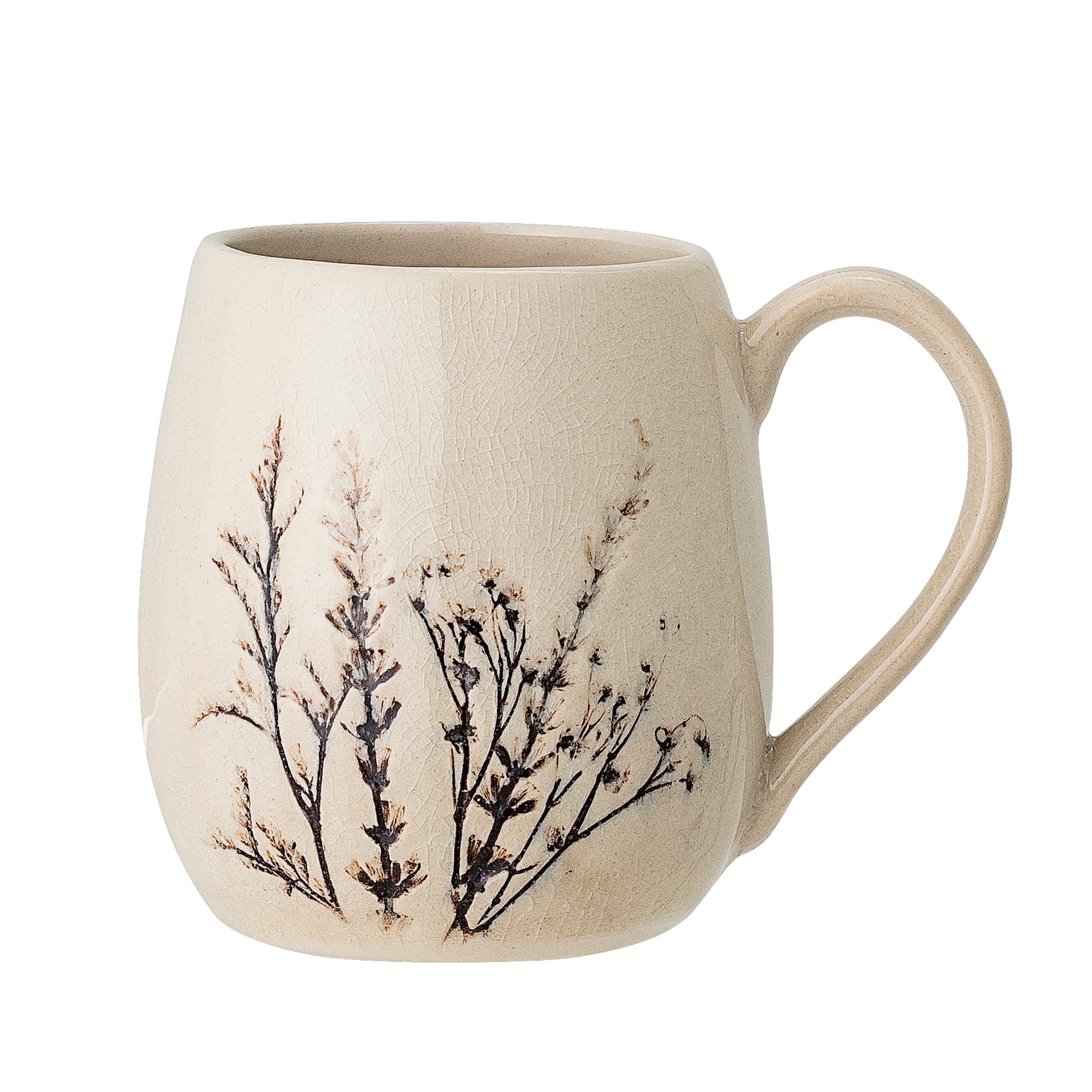 BLOOMINGVILLE Bea Mugg, Natur, Stengods, D10xH10,5 cm