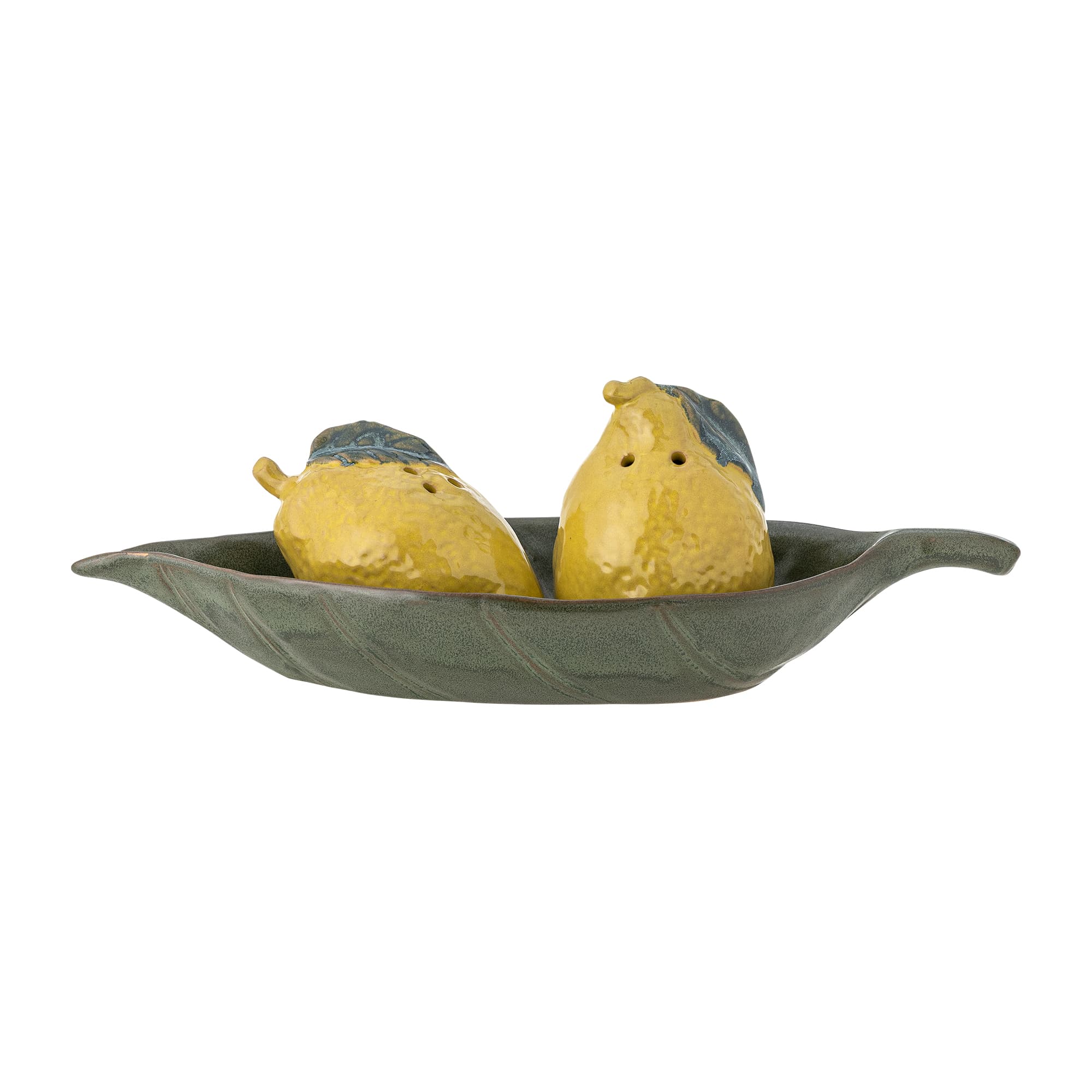 CREATIVE COLLECTION Limone Salt- och pepparkassett, Gul, Stengods