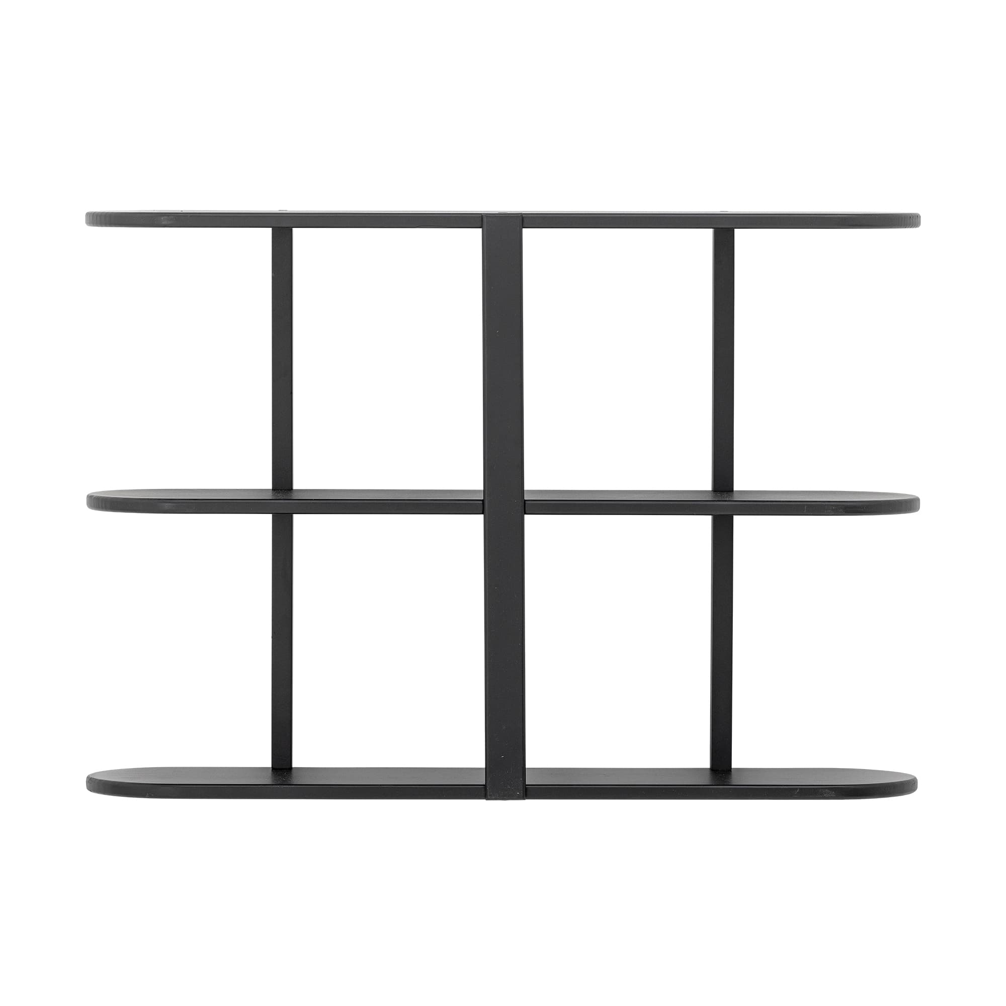 BLOOMINGVILLE Vicente Hylla, Svart, MDF (L80xH55,5xB19 cm)