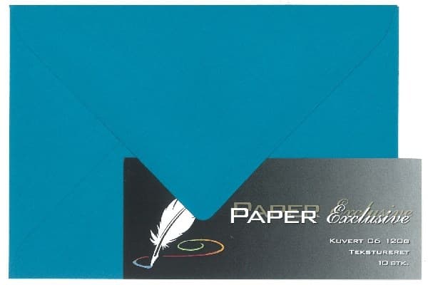 Kuvert / - Petrolium 10 st 014025