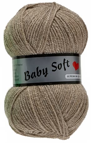 Baby Soft Garn Lammy -  Mjuk Baby Garn Fv 017 Beige