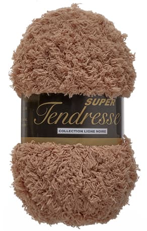 Lammy Yarn Super Tendresse Teddybjörnsgarn Fv 018 Ljus Brun