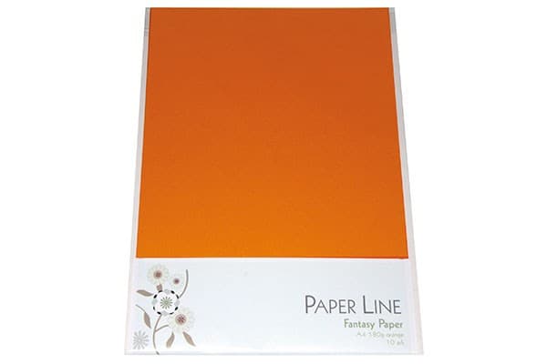 kartong - 180g A4 10 stk i Paket Orange
