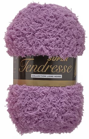 Lammy Yarn Super Tendresse Teddybjörnsgarn Fv 064 Lila