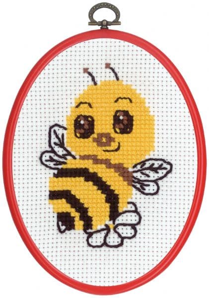 Broderi - Räknar broderi för barn - 92-8390 med Bi