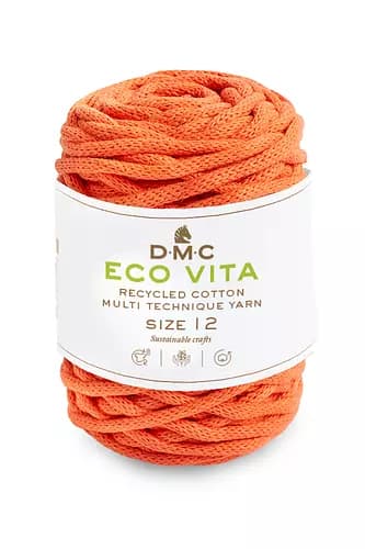 Garn DMC Eco Vita 12 250 G Fv 10 Orange