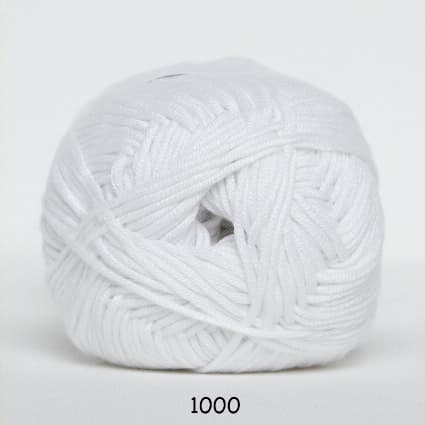 Hjertegarn Blend Bamboo -  fv 1000 Vit