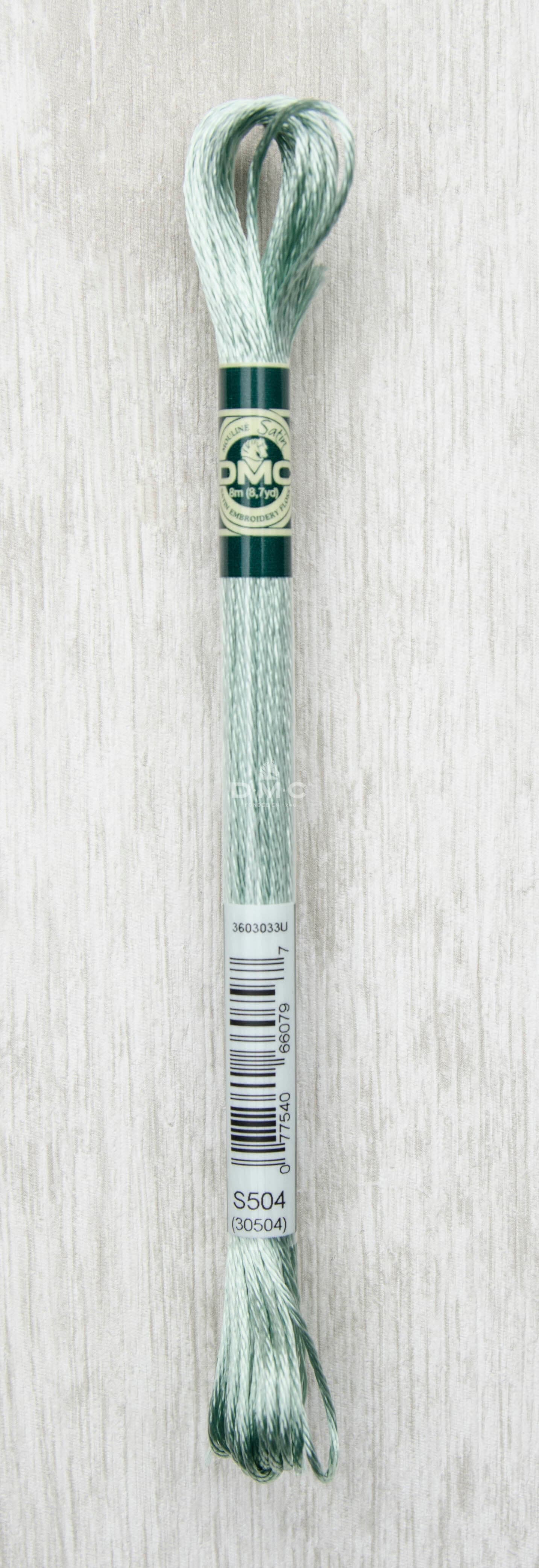 Dmc Mouliné Satin Floss Broderigarn Färg S504