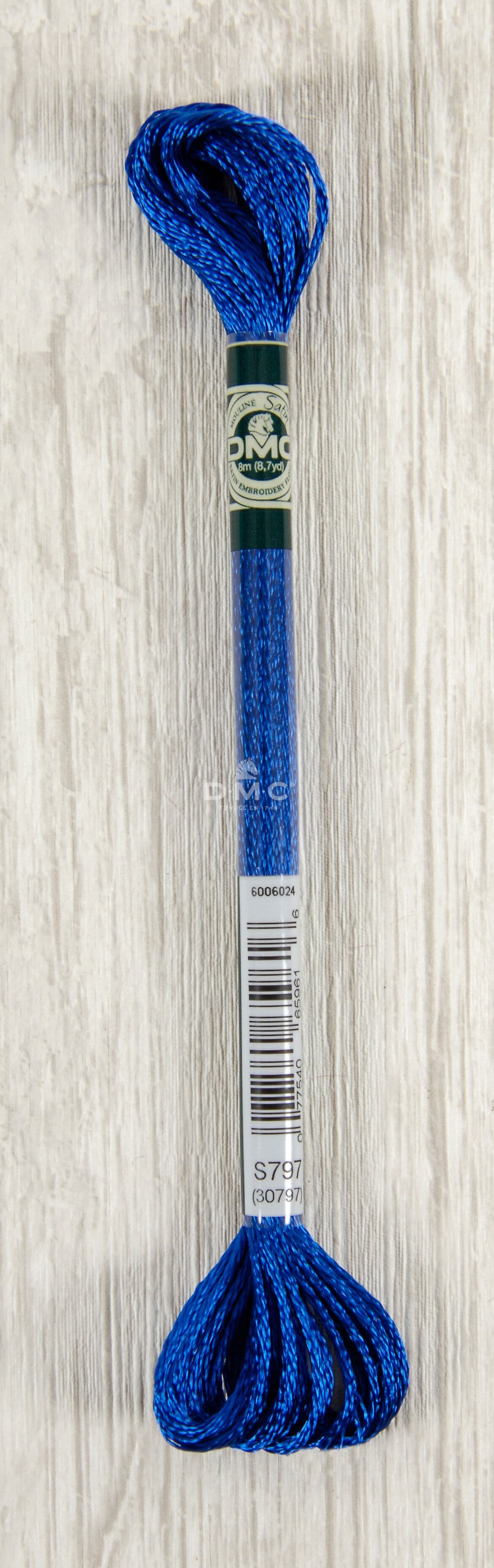 Dmc Mouliné Satin Floss Broderigarn Färg S797