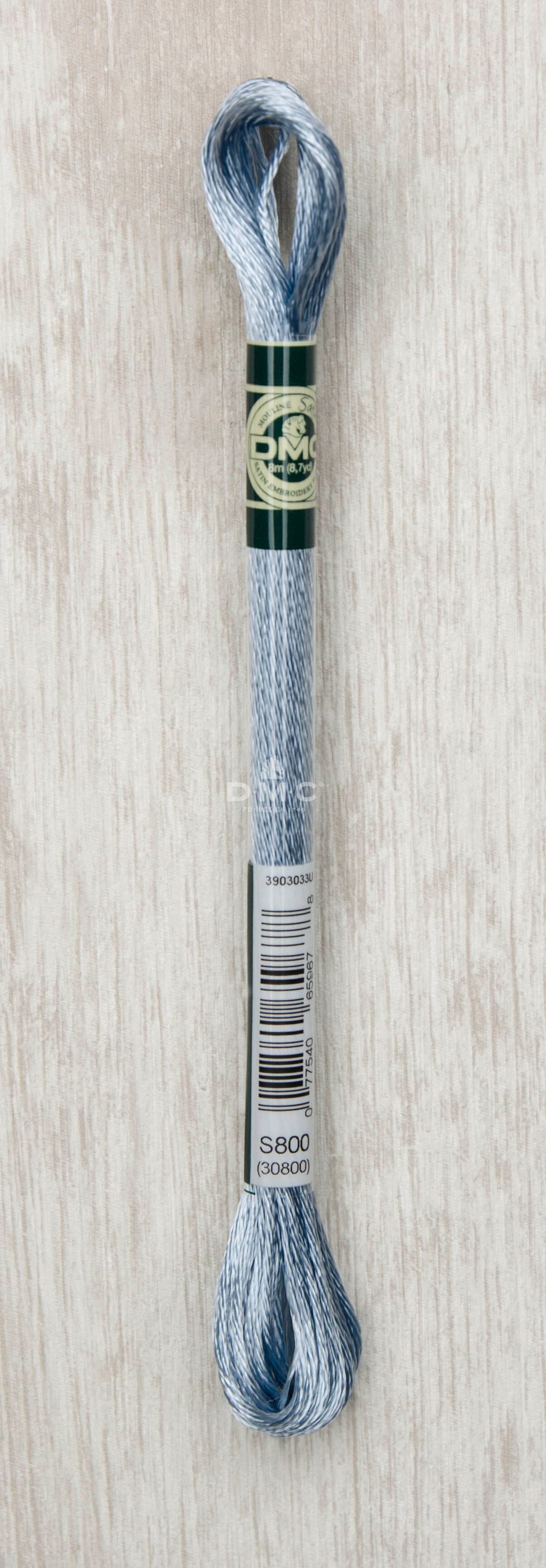 Dmc Mouliné Satin Floss Broderigarn Färg S800
