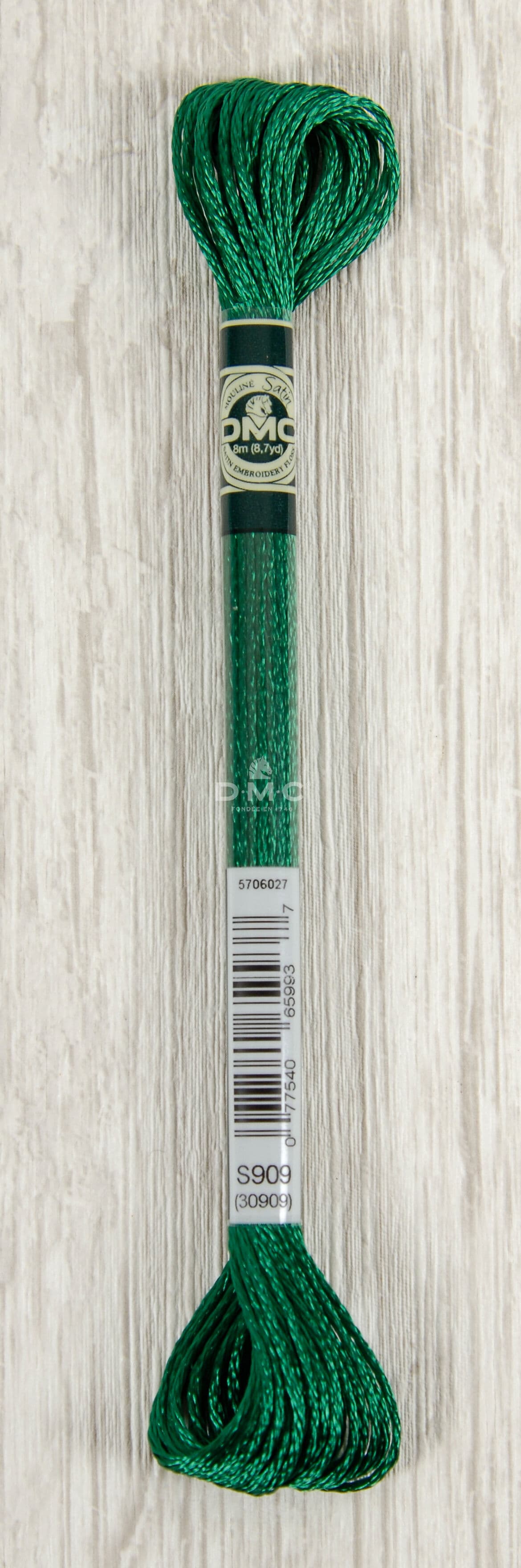 Dmc Mouliné Satin Floss Broderigarn Färg S909