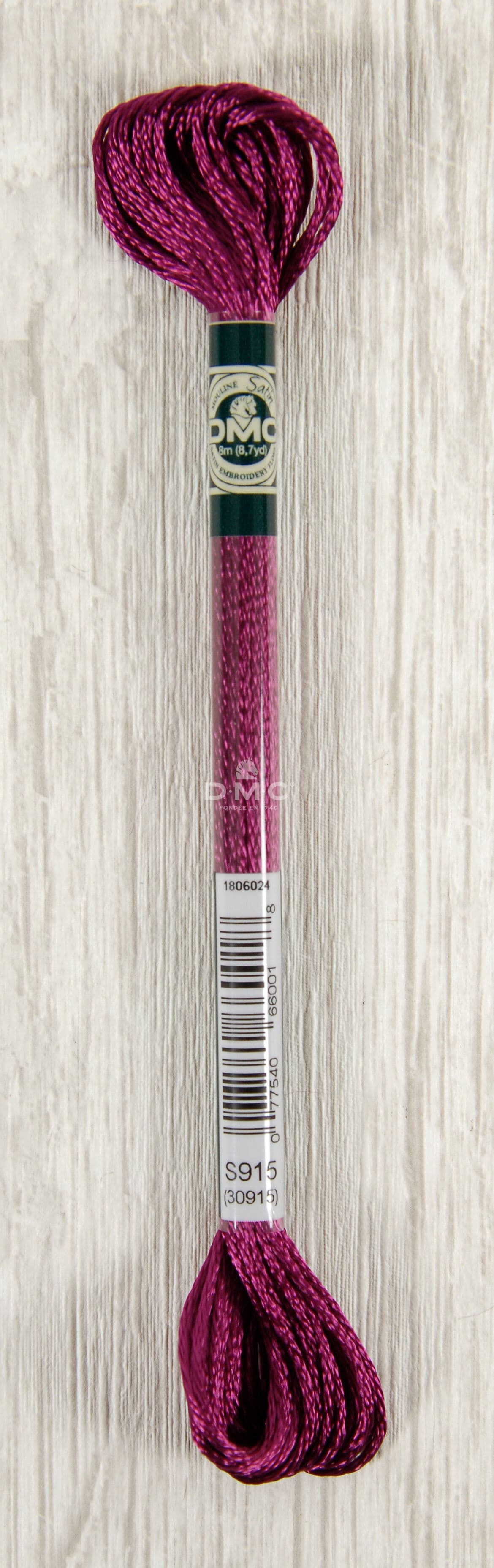 Dmc Mouliné Satin Floss Broderigarn Färg S915