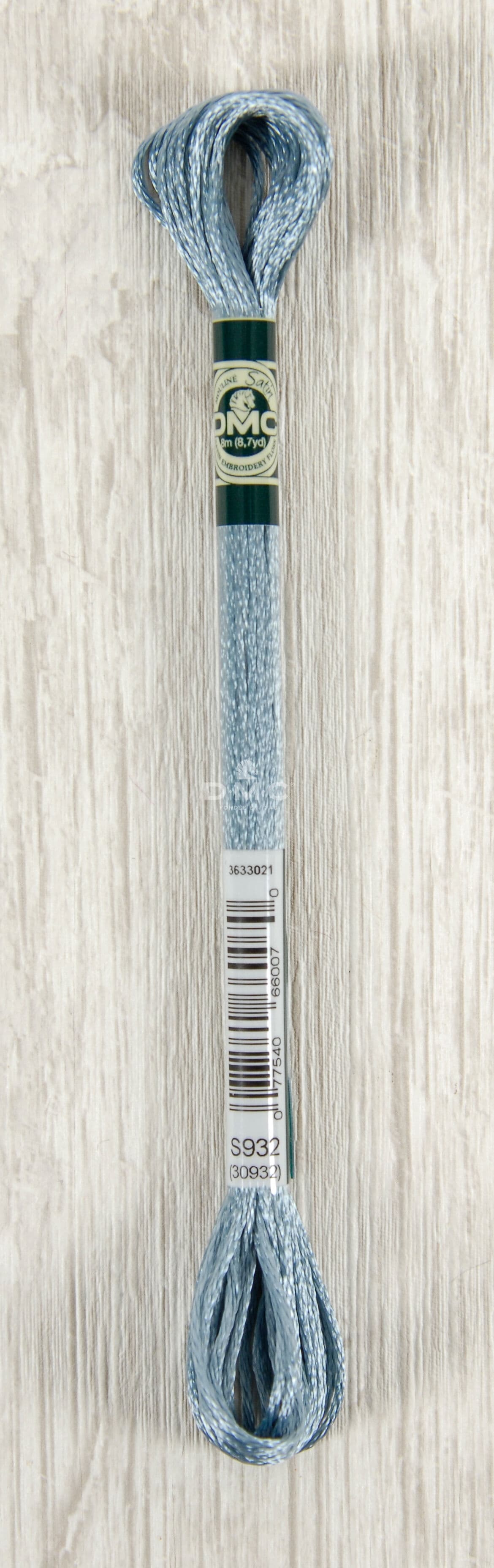 Dmc Mouliné Satin Floss Broderigarn Färg S932