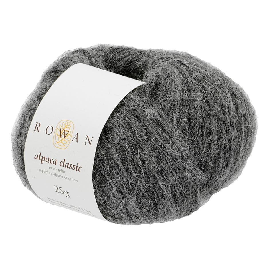 Rowan Alpaca Classic fv 102 Trækulsmelan