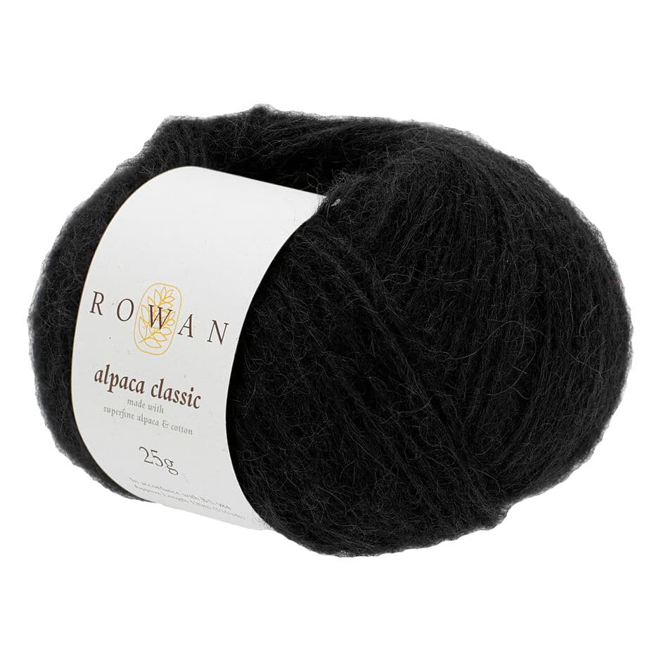 Rowan Alpaca Classic fv 103 Noir