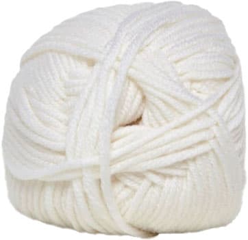 Hjertegarn Merino Cotton - fv 1090 Vit