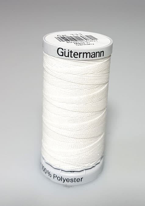 Gütermann -  Extra stark sytråd - 111 Vit
