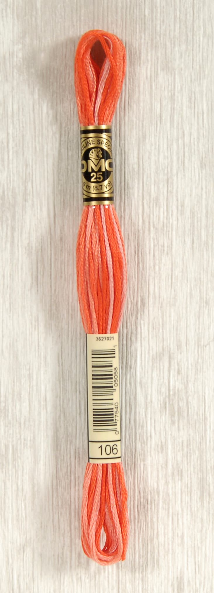DMC Mouliné Multi Color Broderigarn Färg 106