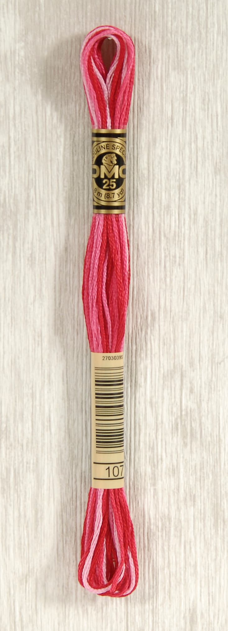 DMC Mouliné Multi Color Broderigarn Färg 107