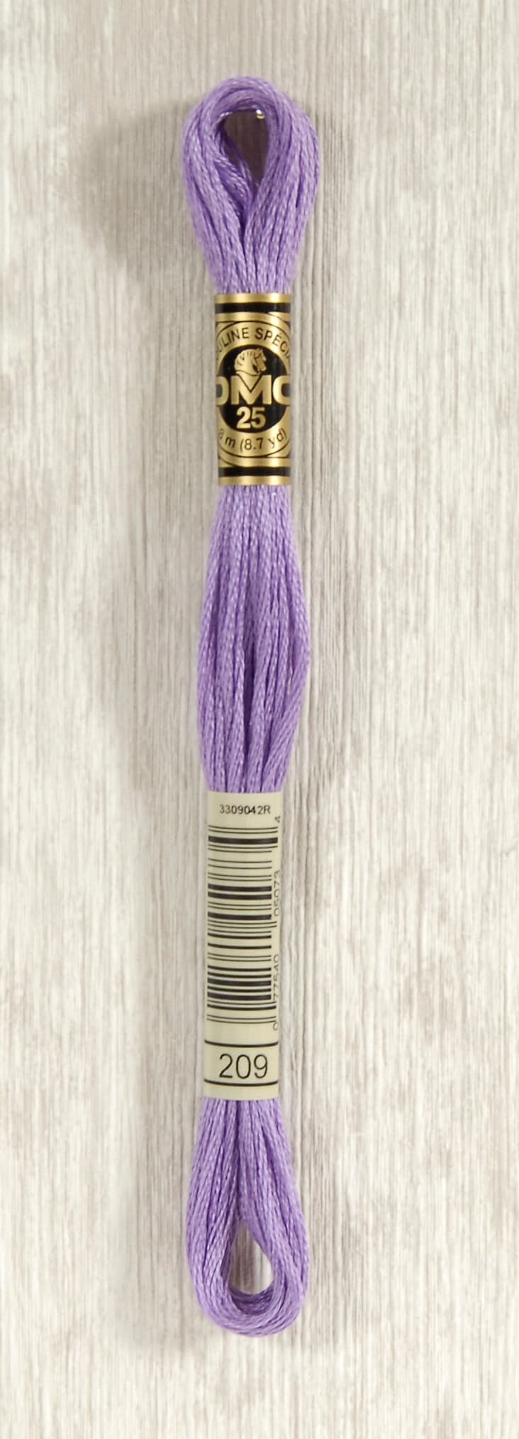 DMC Mouliné Spécial 25 Broderigarn - Färg 209
