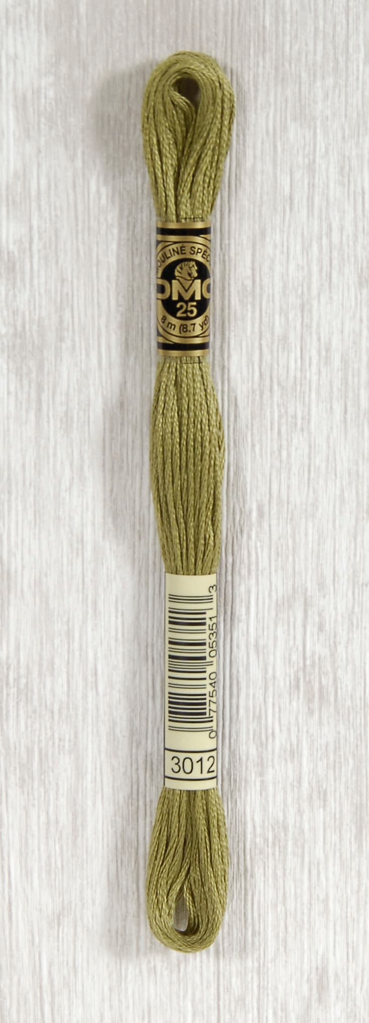 DMC Mouliné Spécial 25 Broderigarn - Färg 3012