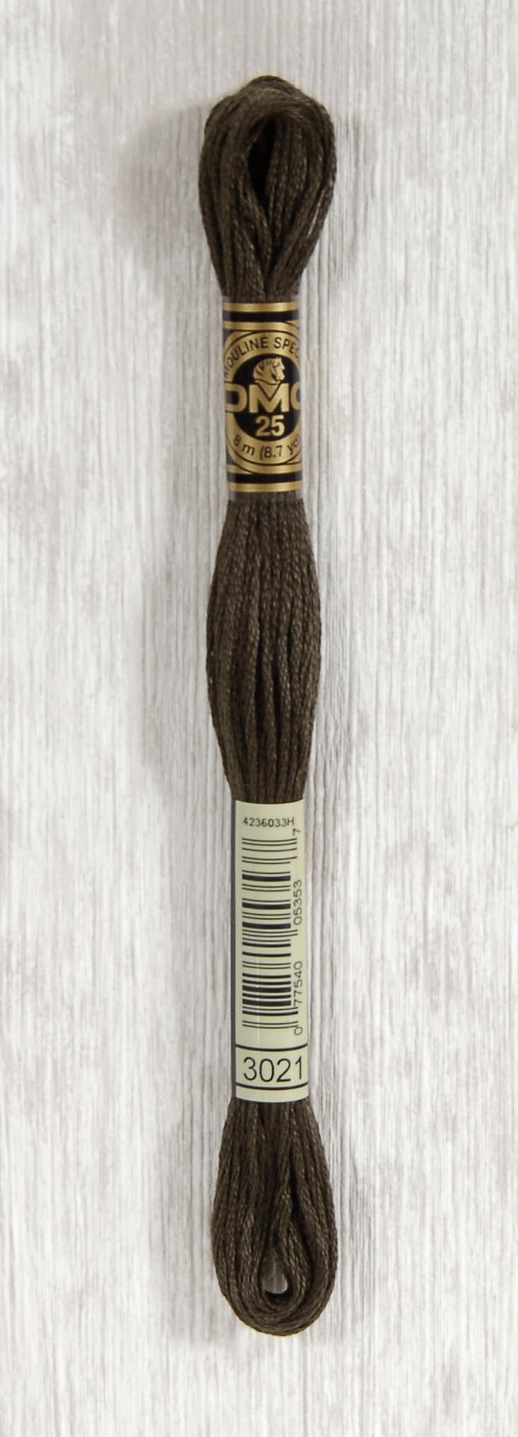 DMC Mouliné Spécial 25 Broderigarn - Färg 3021