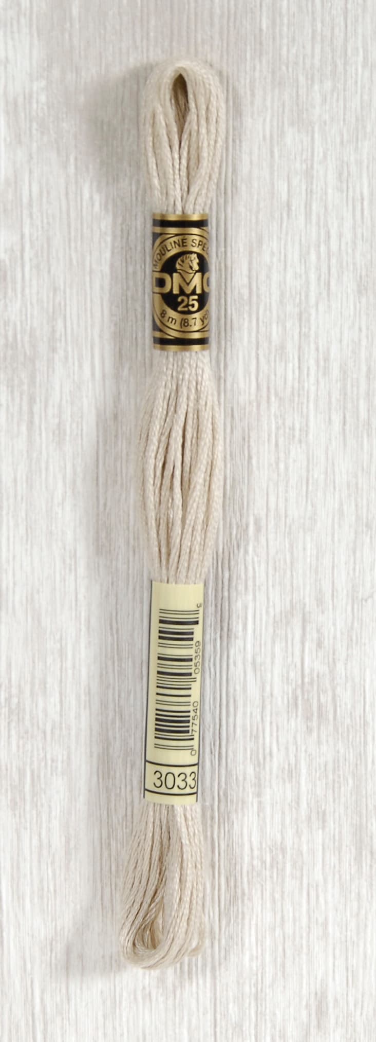 DMC Mouliné Spécial 25 Broderigarn - Färg 3033