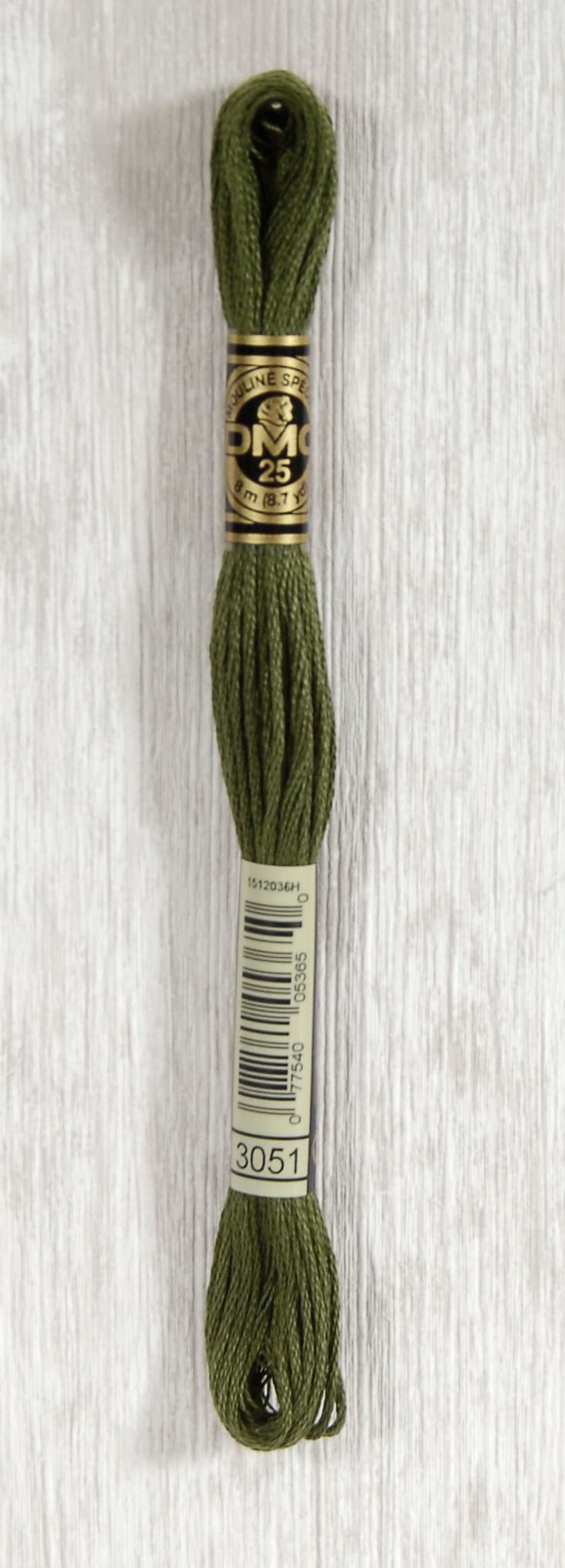 DMC Mouliné Spécial 25 Broderigarn - Färg 3051