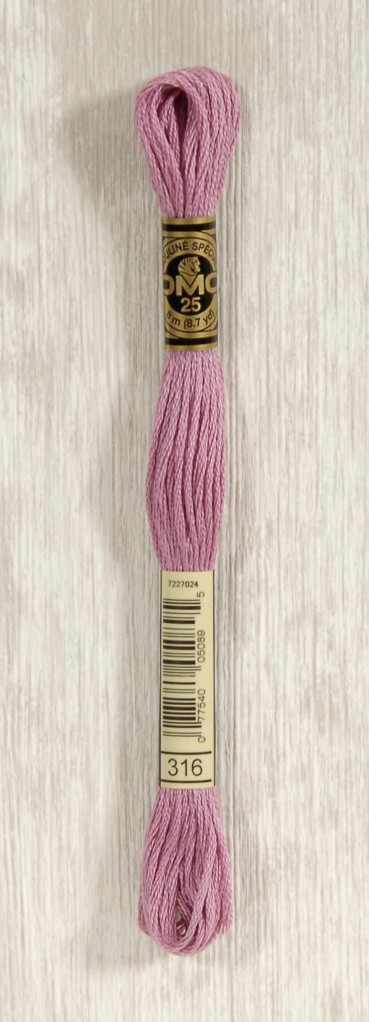 DMC Mouliné Spécial 25 Broderigarn - Färg 316